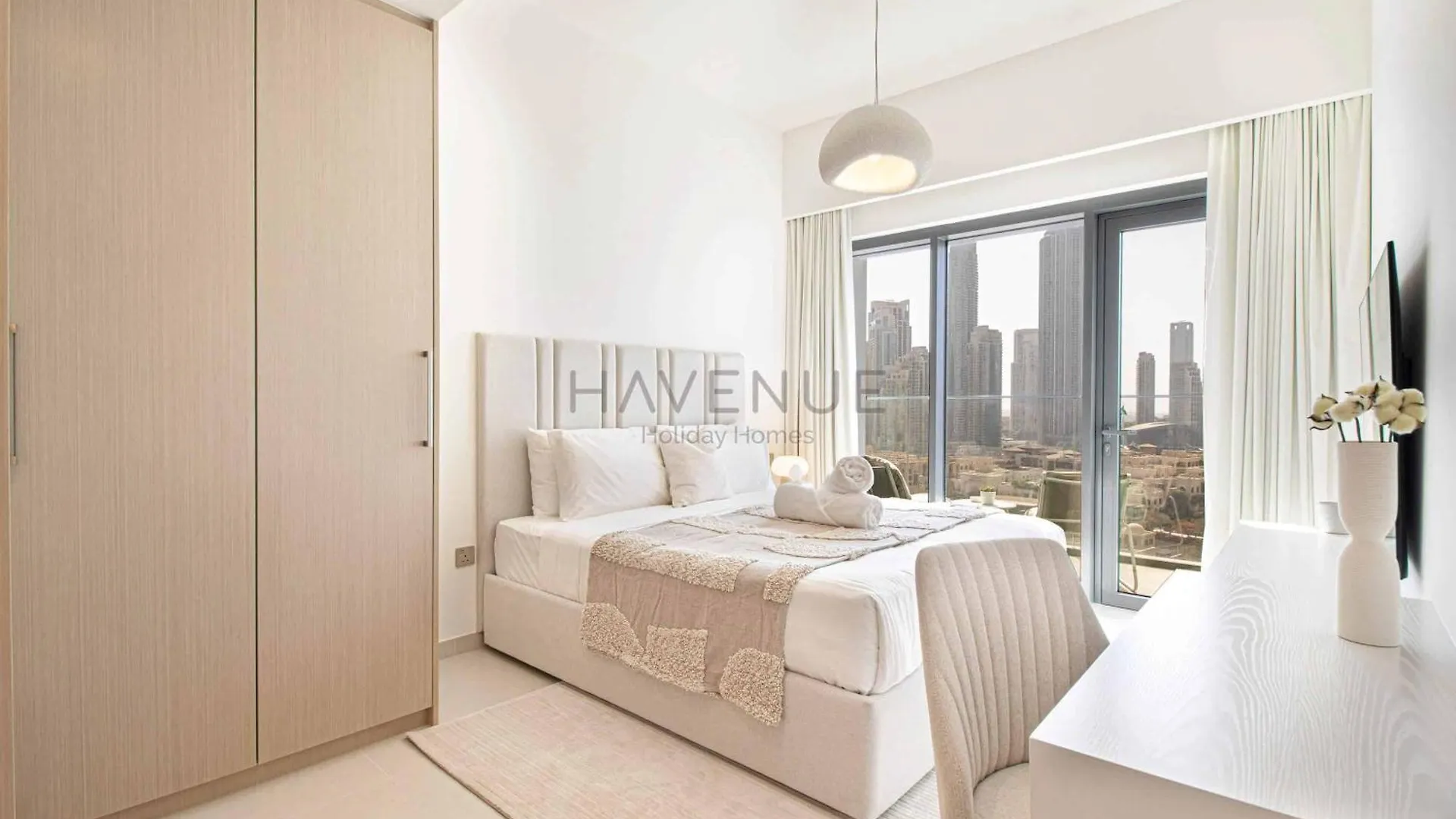 Havenue At Burj Royale - Full Burj Khalifa View - 2 Bed Apartment - Pool - Gym Dubai